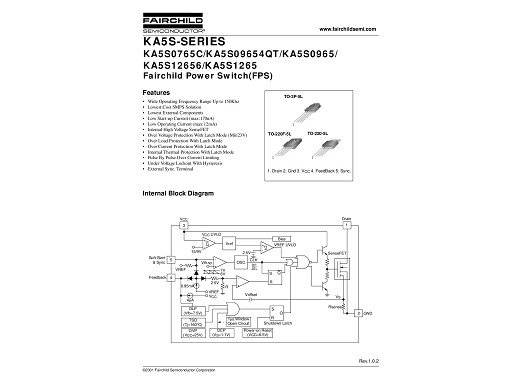 Интегр.схема  KA5S1265