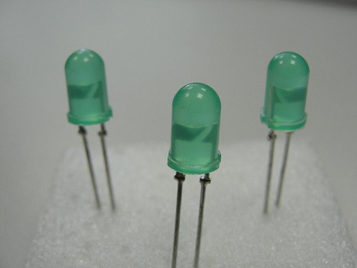 Светодиод  5mm GREEN