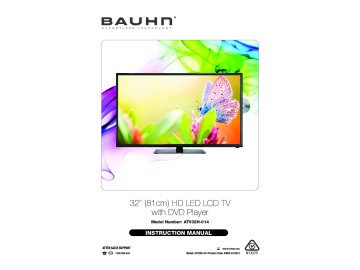 Телевизор LED BAUHN  32'' FULL HD TV/DVD COMBO