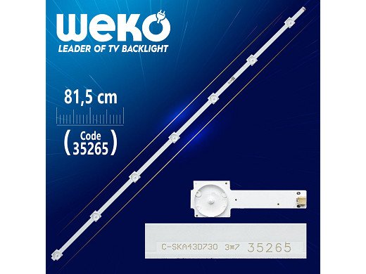 Диодни ленти комплект 3 бр/pcs  Backlight C-SKA43D730