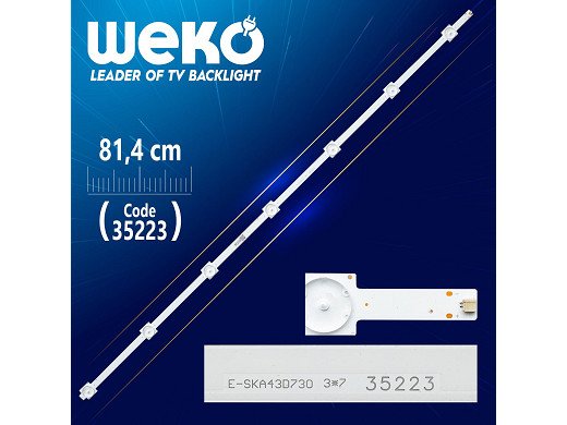 Диодни ленти за 1 бр/pcLED Backlight E-SKA43D730