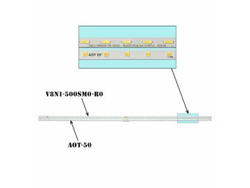 LED Backlight V0T8-500SM0-R0 set-2