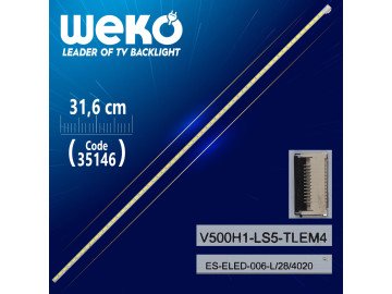 LED Backlight V500H1-LS5-TLEM4 LEFT