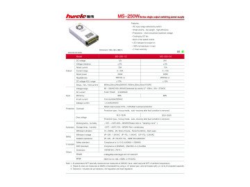 Захранващ блок за LED S-250-12, 250W, 12V/21A