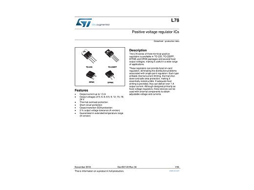 Интегр.схема  L7812CP TO-220F
