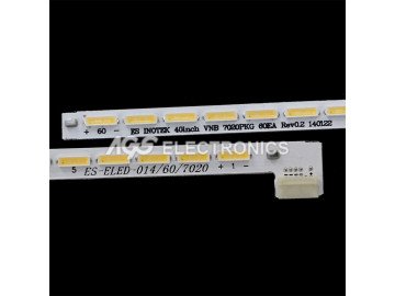 Диодна лента 1 бр/pc  40inch VNB 7020PKG 60EAELED1004 с лепенка за прикрепване