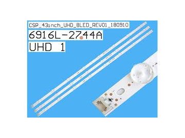 Led Backlight 43'' V16.5 ART3 2744 set3