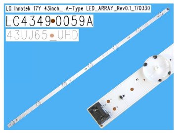 Диодни ленти комплект 3 бр/pcs EAV63673004  43UJ65_UHD_L
