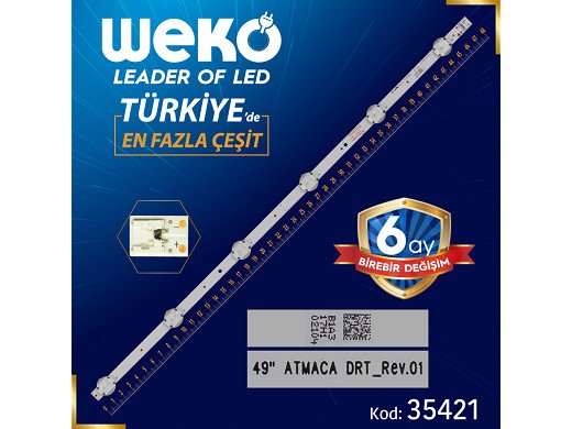 Диодни ленти комплект 7 бр/pc  49 ATMACA DRT_REV.01