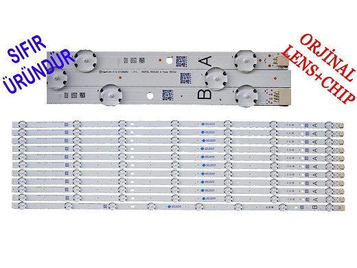 Диодни ленти комплект 11 бр/pcs LED828-829 650DLED A*B-TYPE Rev02