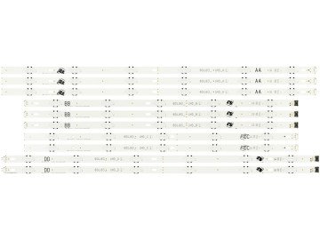 Диодни ленти комплект 10 бр/pcs EAV63673006   60UJ63_UHD