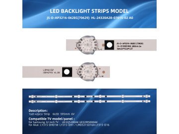 Led Backlight JS-D-AP3216-062EC ES-750 set2