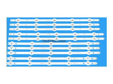 Led Backlight LC470DUF Slim DRT set-10 LED533-6