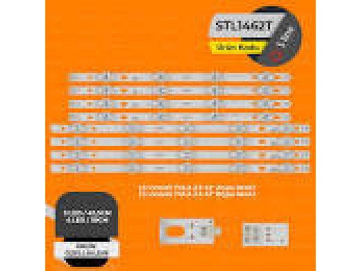 Диодни ленти комплект 10pcs. 42'' LG Innotek POLA 2.0  с лепенка за прикрепване