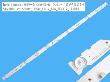 Диодна лента 3 бр/pc SAMSUNG_2015SONY_TPZ40_FCOM_A06_rev1.0 с лепенка за прикрепване