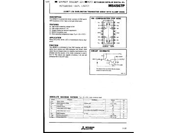 Интегр.схема  M54567P DIP-16