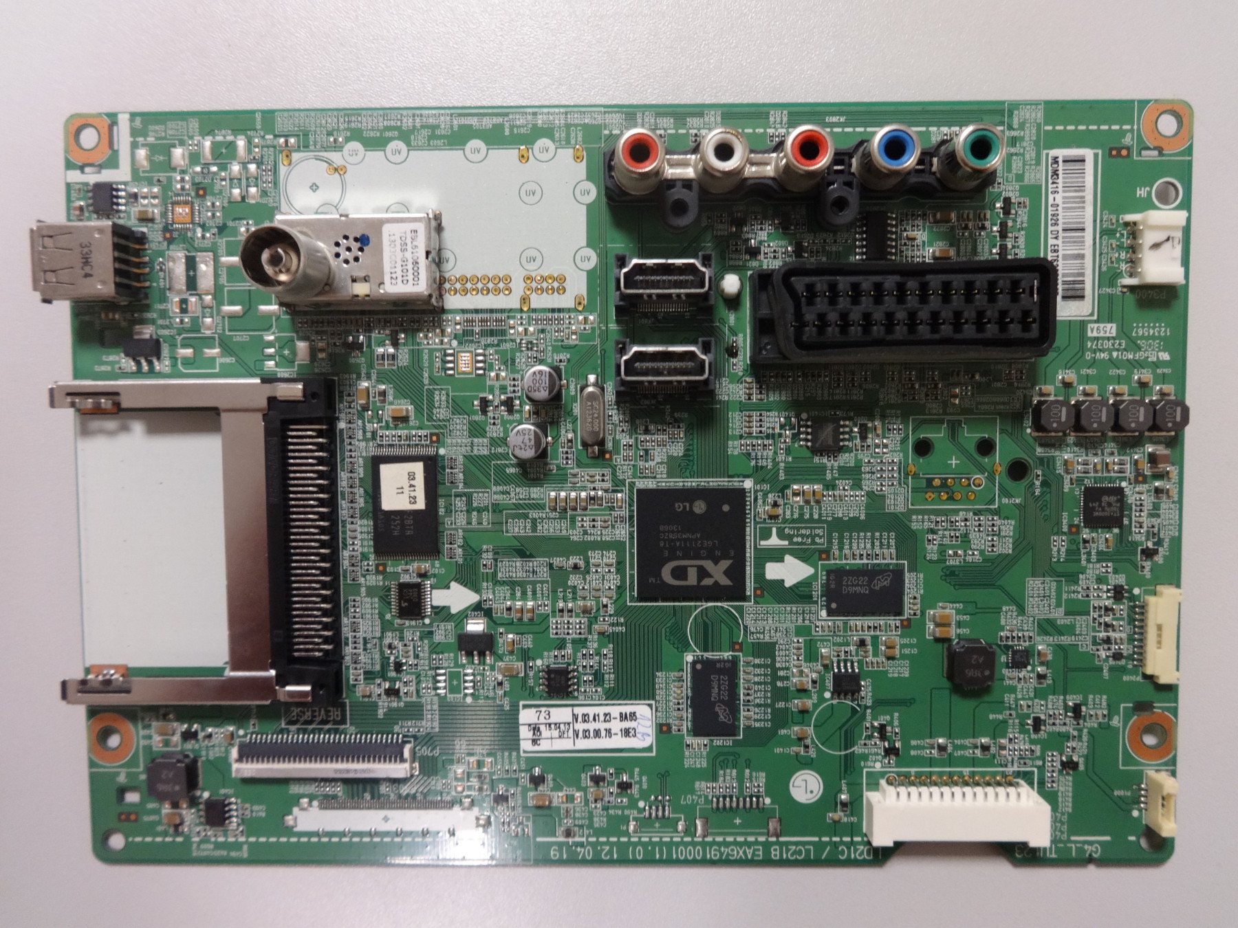 Платка MAIN AV EAX64910001(1.0) EBT62058327 on request - КСП Електроникс