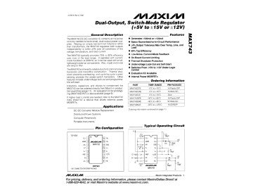 MAX743CPE DIP-16