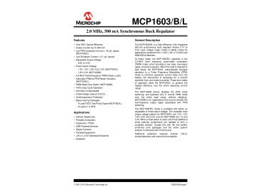MCP1603T-330I-OS SOT-23-5