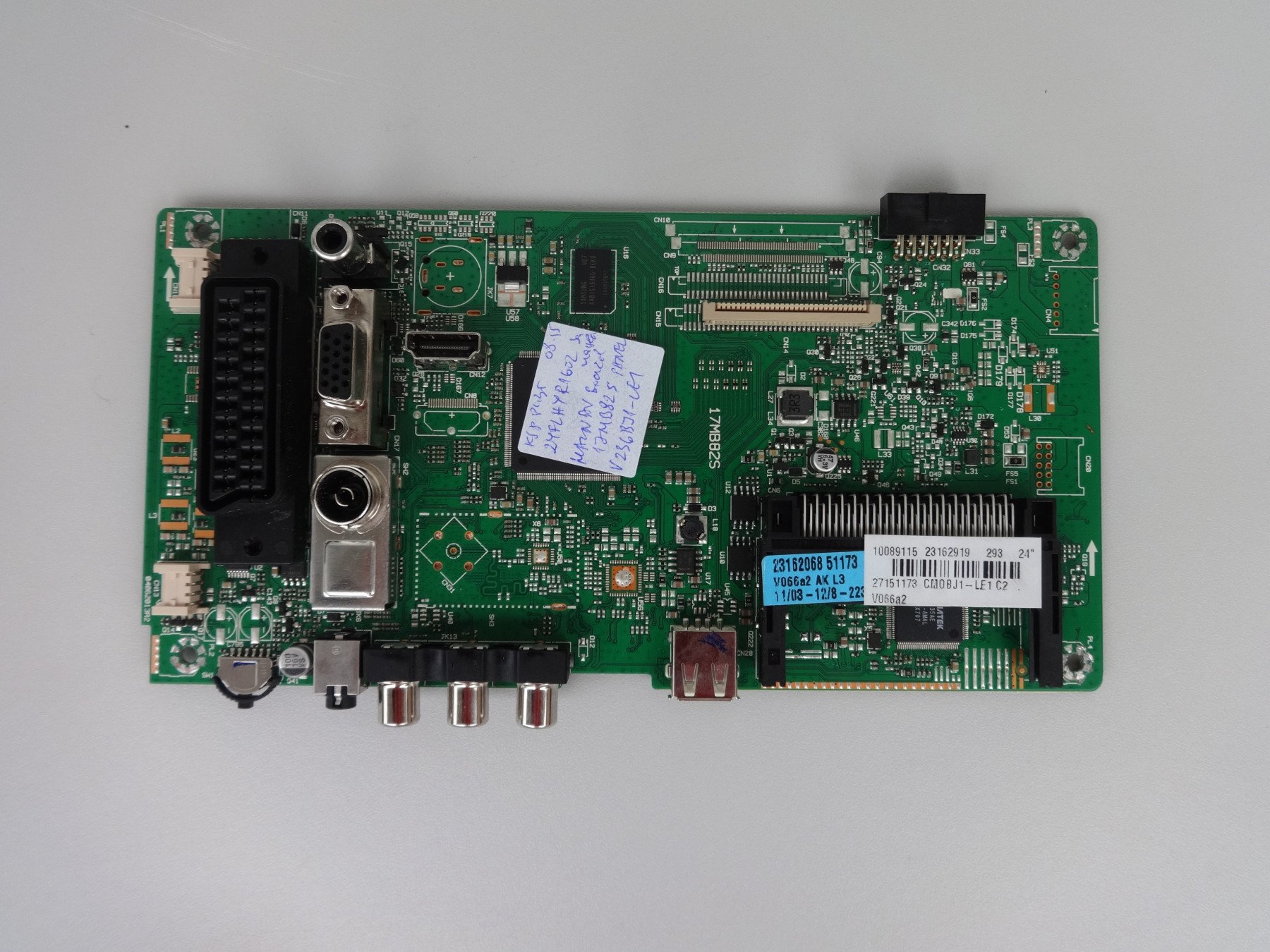 Платка Main AV Board 17MB82S PANEL V236BJ1-LE1 REV.C2 on request - КСП ...