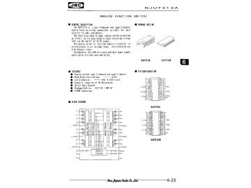 NJU7313AL SDIP-28