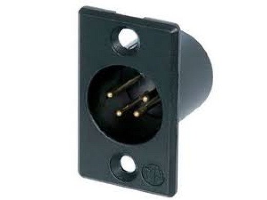 Букса NTR-NC4MPB Gold plate