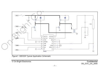 Интегрална схема OB3328QP SOP-16