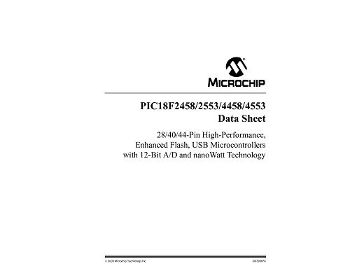 Интегр.схема  PIC18F2458-I SOIC-28