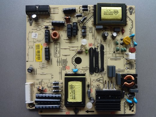 Платка POWER SUPPLY 17PW06-2 060411 V1 DEFECT