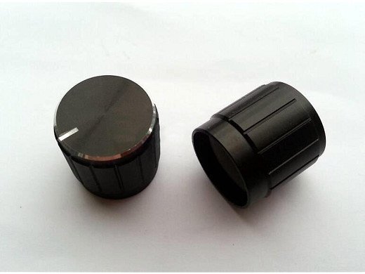 Копче за потенциометър 20x15 Ф6 mm цанга