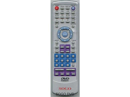 Дистанционно управление DVD SOGO