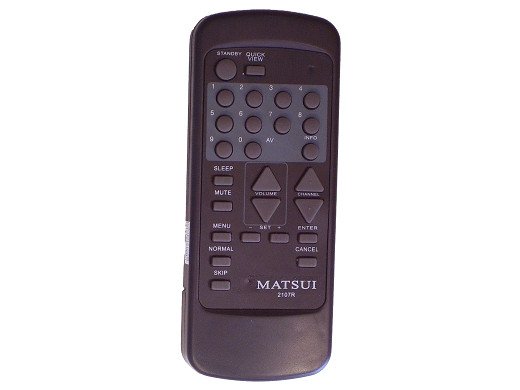 Дистанционно управление  MATSUI 2107