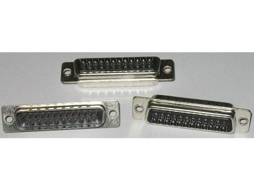 Букса RS-232 PLUG 25 pin Male