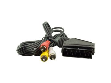 SCART-3RCA Cable 1.25m
