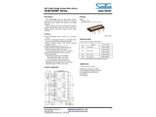 Интегр.схема SCM1243MF