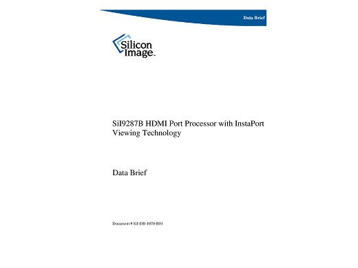 Интегрална схема SIL9287ACNU QFP-72