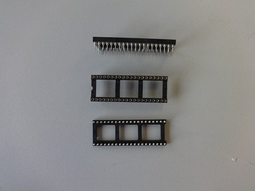 Цокъл IC Socket DIP 40 PIN 2.54 mm