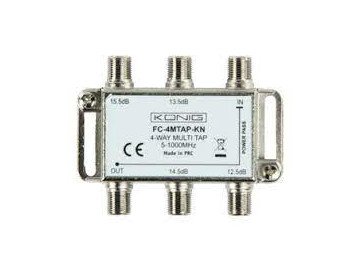 Сплитер 4WAY FC-4MTAP-KN