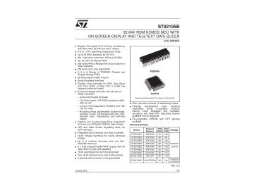 ST92195C7B1/PFT