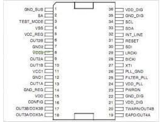 Интегр.схема STA333B SMD