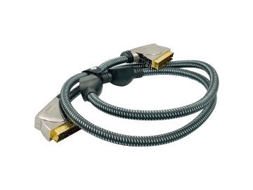 Кабел PGV7000 Metal Gold Tipped Premium Scart Scart Cable 1.5m
