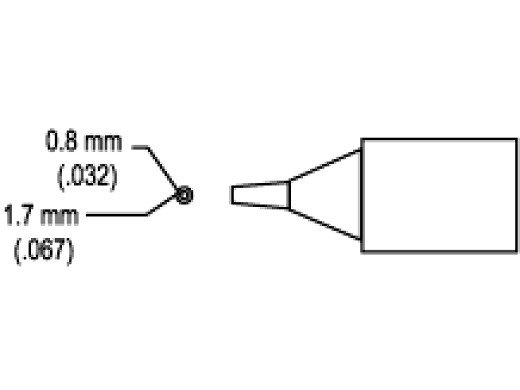 ЧОВКА No800-T-0.8 NOZZLE 0.8;483-T-0.8T  HK-800