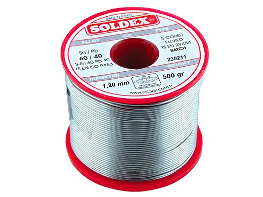 Тинол  SOLDER 0.500kg 1.2mm SN60/PB40 2.5%