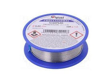 Soldering wire 100gr 0.8mm 60/40 2.5FLUS
