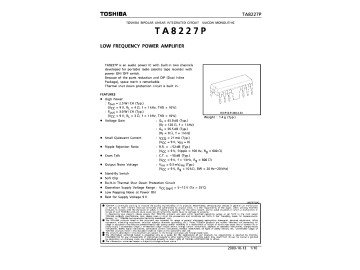 TA8227P HDIP-12;
