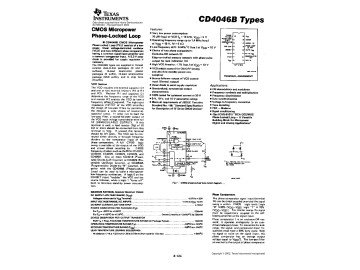 TC4046BCN CD4046BD