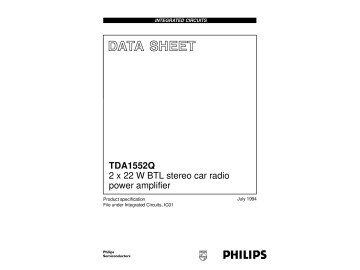 TDA1552Q SIP13