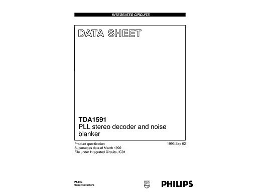 Интегр.схема  TDA1591