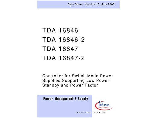 Интегр.схема  TDA16846P  DIP-14
