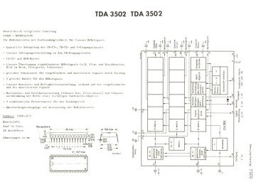 Интегр.схема  TDA3502